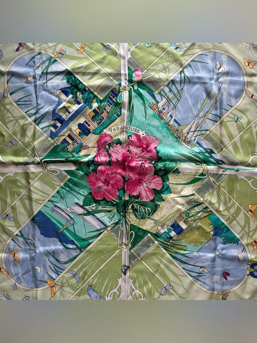 Hermès Varangues silk scarf - Picture 2 of 7